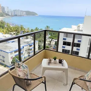 Rodadero Laureles Con Vista Al Mar Y A La Bahía Apartamento